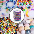 Rainbow Stretchable Elastic String Cord for Jewelry Making