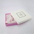 Cajas cosméticas cajas de regalo de cuidado de la piel rosa para envases