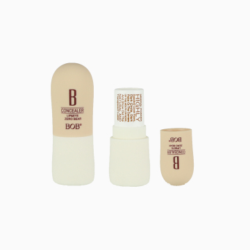 Mini Matte Lip Balm Container - Frosted Soft Touch Lippenstiftrohr