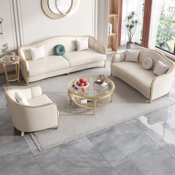 Luxury Leather Sofa living room furniture sofa