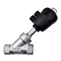 SS316L AIR CONNECT Valve de siège d&#39;angle de filetage féminin