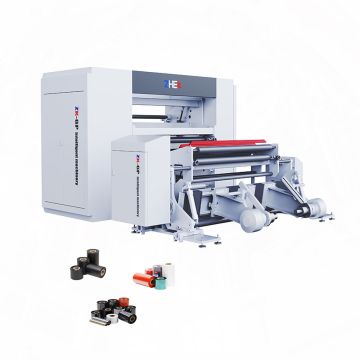 High-Speed Automatic Machine for Converting Jumbo Roll Labels to Small Rolls