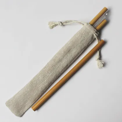 Natural Organic Bamboo Drinking Straws