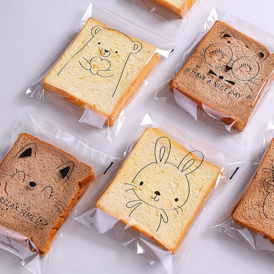 Eco Friendly Compostable Sandwich Cookie Packaging Bags