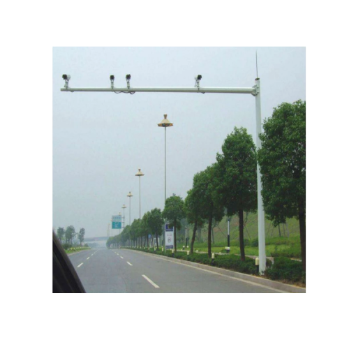 8 Meter Galvanized Traffic Pole Monitoring pole