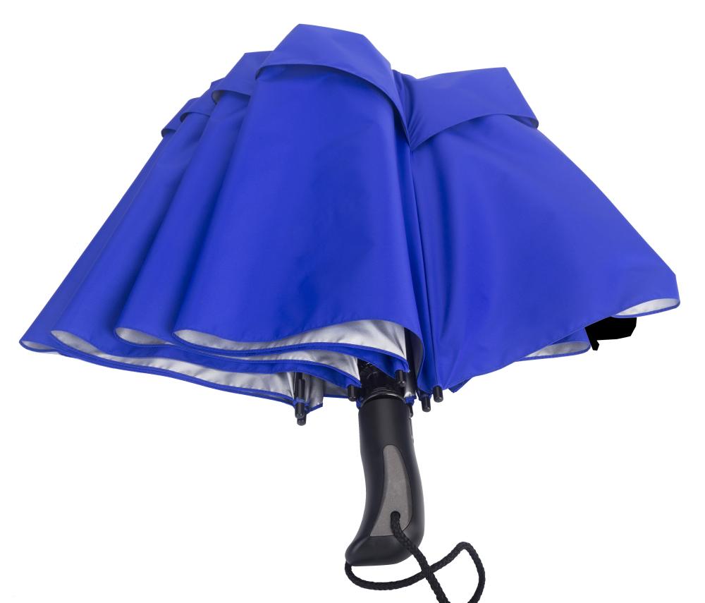 Grand parapluie de golf pliant à double couche ventilé