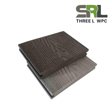 SRL-OE Tablero de terraza de WPC con relieve sólido de 140x20 mm