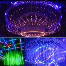 DMX RGB LED Digital Snowflay Tube Light