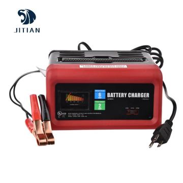 6V 12V Electric Car Battery Charger with ABS Material and OTP OVP Protection