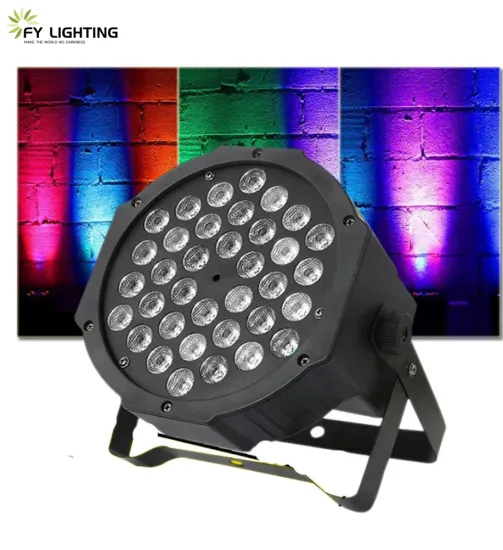 Remote Control RGB LED Stage Light - 18W/36W Party DJ Light