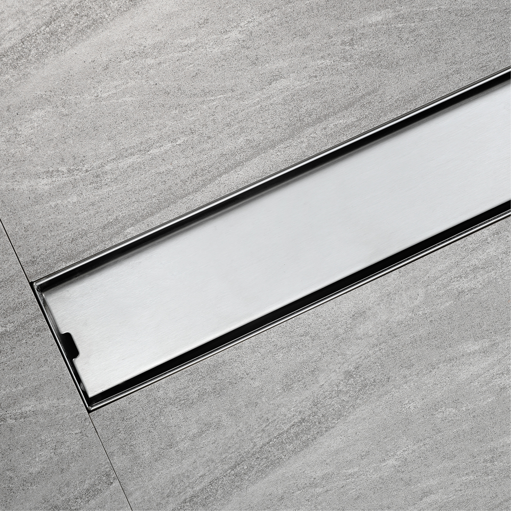 Hideep 304 Stainless Steel Long Shower Floor Drains, High Quality Hideep 304 Stainless Steel