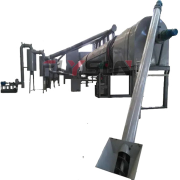 Continuous Carbonization Furnace for Coffee Grounds Carbon Production