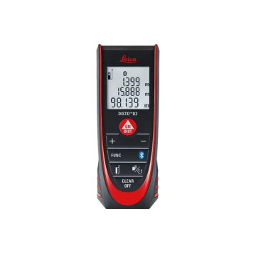 Leica DISTO D2 Laser Distance Meter - 7 Measurement Modes, Up to 100M