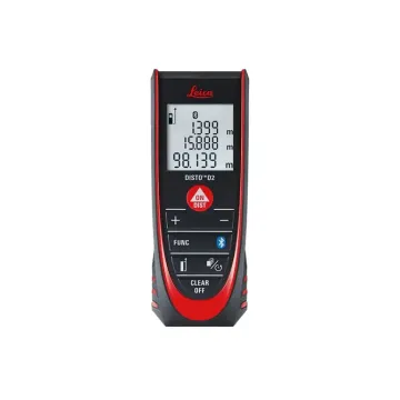 Leica DISTO D2 Laser Distance Meter - 7 Measurement Modes, Up to 100M