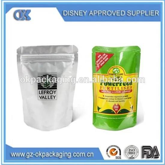 printed aluminum foil bag/Custom Printed aluminum foil packaging bag for cosmeticscustom printing aluminum foil coffee bag