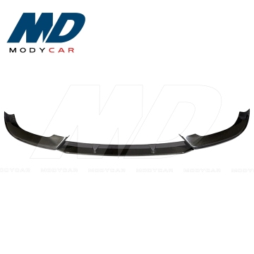 Lèvre avant en fibre de carbone 3 pcs pour le coupé Audi A5 S5 S5 2017-2018