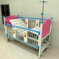 Manual Two-Crank Adjustable Hospital Medical Bed for Children Good Price with Comfortable Backrest & Leg Rest