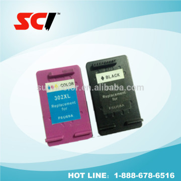 hp302 ink cartridge with chip for DeskJet1110