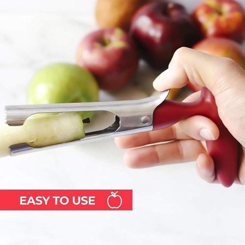 Utensílios de cozinha em aço inoxidável Apple Corer Remover