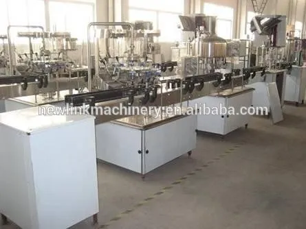 small scale mineral water bottling production line,linear PET bottle filler