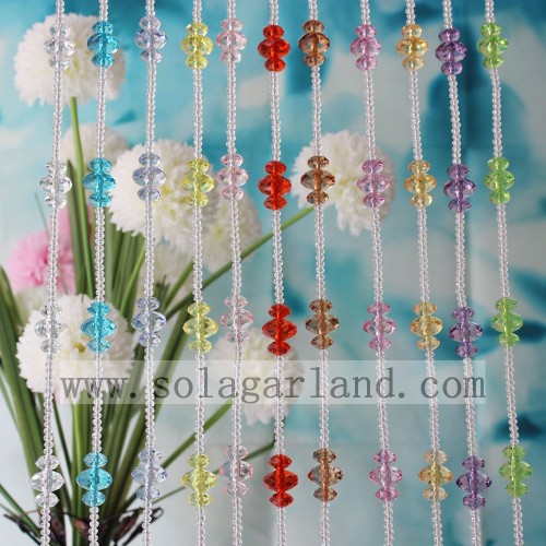 Colorful Acrylic Crystal Cheaper Ceiling Hanging Bead Curtain