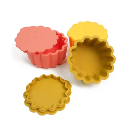 Silicone Snack Cup with Lid Toddler Snack Keeper