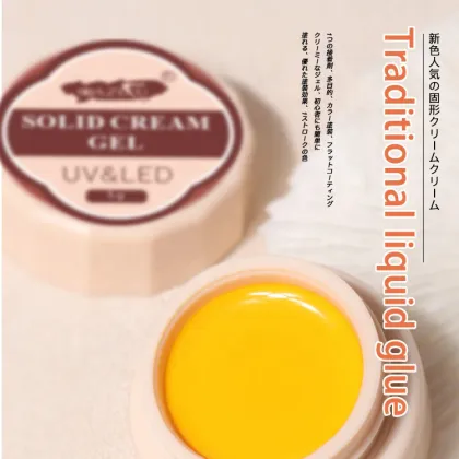 Gel Nail Art 48 Color Solid Cream Jelly Gel Polish Private Label Kit