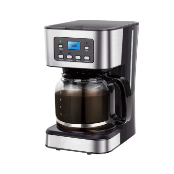 1.5L mesin kopi tetes Amerika dengan fungsi hangat reservasi 24 jam dan 950W: Solusi Pembuatan Morning Sempurna Anda