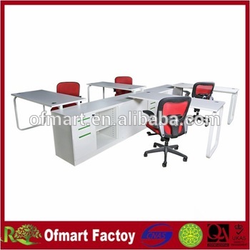 good office furniture l-shape steel office table furniture office desk