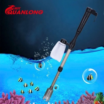 Electric Aquarium Gravel Cleaner Siphon for Quanlong Fish Tank Water Changer