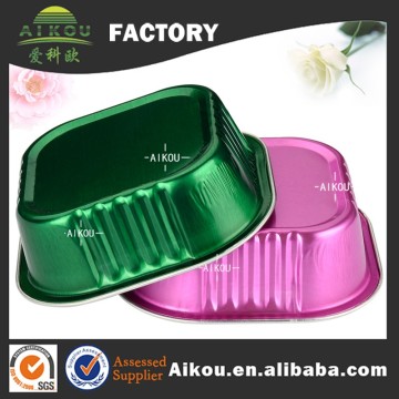 Non stick disposable mousse bakery aluminum cake mold