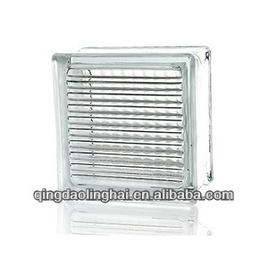 China 190x190x95mm Clear Pallel Brick Price
