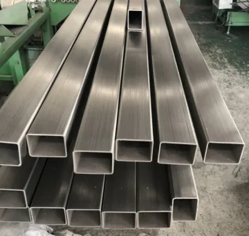 Brushed Stainless Steel Tube 304