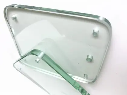 transparent colorless clear float tempering glass price