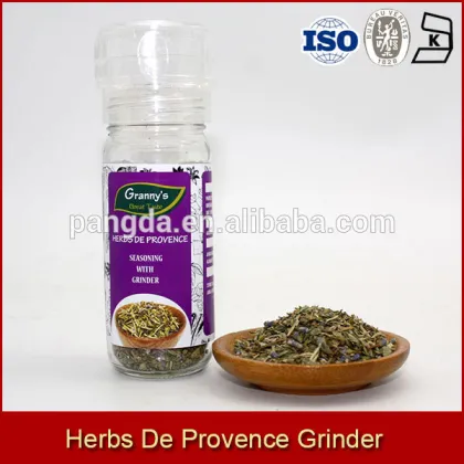 Grannys MSG FREE Herbs De Provence with Adjustable Grinder 15g USD 0.4-1 Per Grinder 24 PCS Per CTN