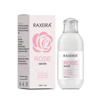Natural Organic Rose Water Spray Toner for Adult Female Skin Care