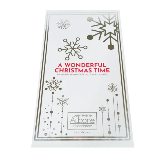 Luxury LED light chocolate Packaging Paper Gift box