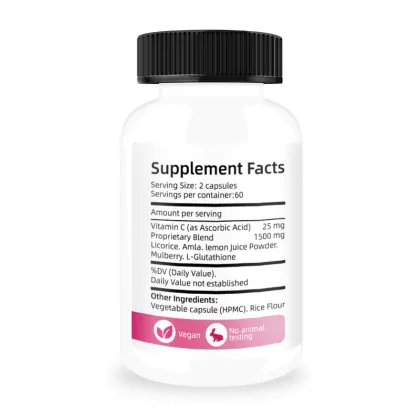 Skin Whitening Capsules Skin Whitening Glutathione Capsules