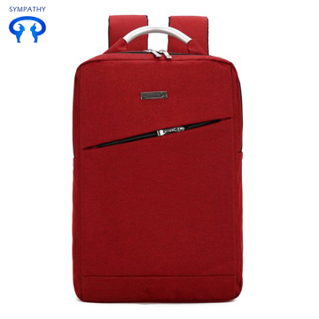 Solid color business backpack Oxford