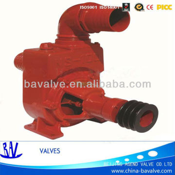 self-priming sewage water pump