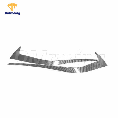 PT Style Dry Carbon Fiber Front Bumper Canards for BMW M3/M4 G8X/G80/G82/G83 2019-2023