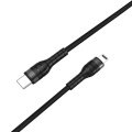 Zebra Stripe Type-C to Lightning Fast Charger Cable