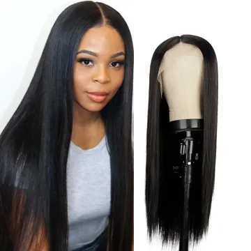 Lace Front Wig Straight Hair Color Long Wigs Glueless Heat Resistant Fiber Hair Synthetic Lace Front Wigs for Fashion Women