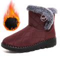 Imitation rabbit fur warm cotton boots