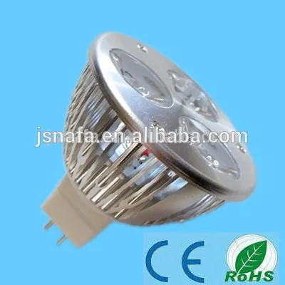 new design aluminum 3.5w mr16 led light bulbs alibaba express