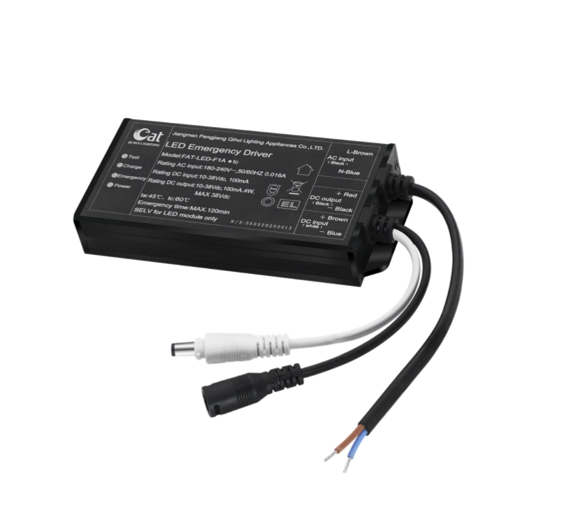 Emergency power driver for spotlight