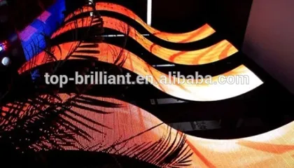 audio profesional pantallas led flexibles