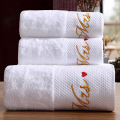 Custom 100%cotton thick quick dry hotel bath towel