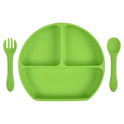 Eco-Friendly Baby Silicone Tableware Set