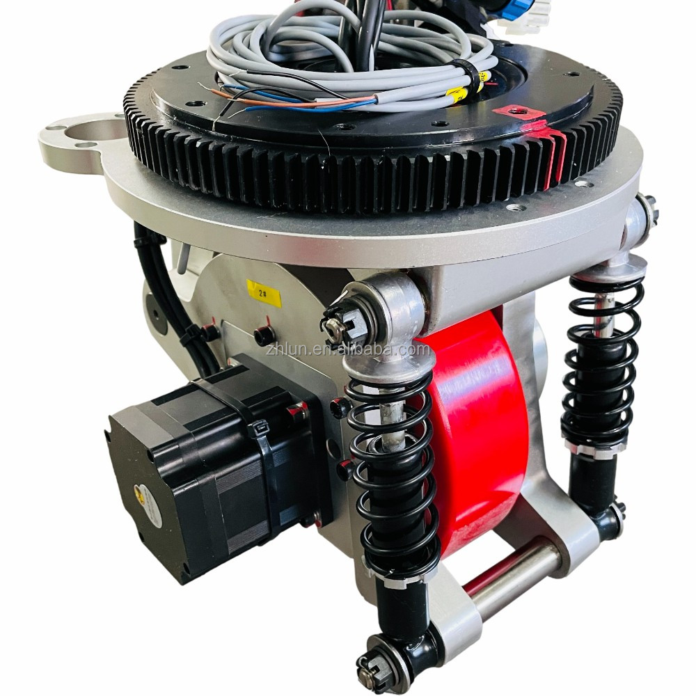 Horizontal Driving Unit Agv Drive Wheel - Steerable Traction Wheel With ...